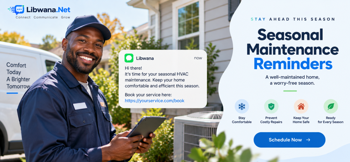 Seasonal maintenance reminders