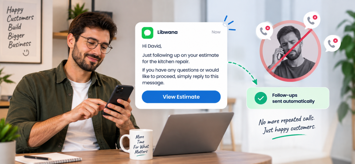 Estimate follow-up without repeated calls