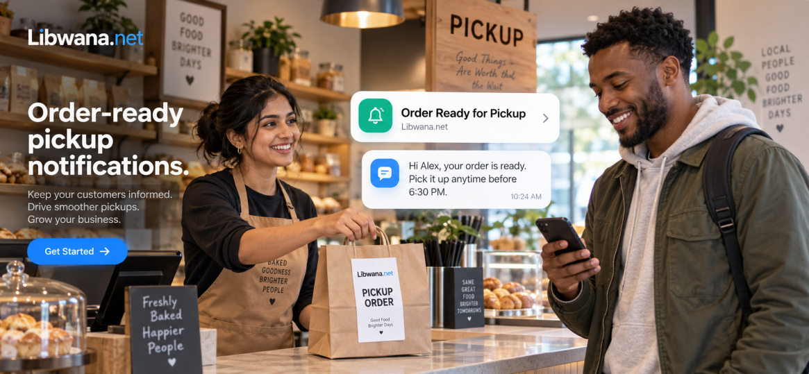 Order-ready pickup notifications
