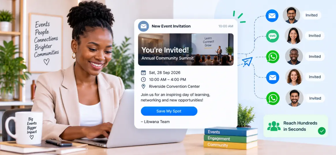 Send event invitations at scale