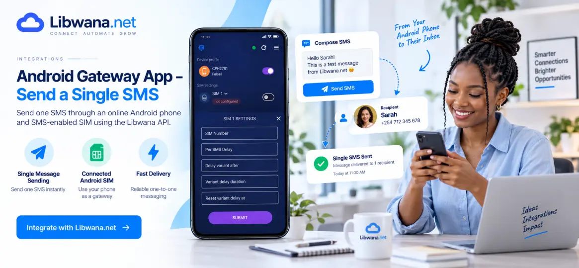 Android Gateway App – Send a Single SMS