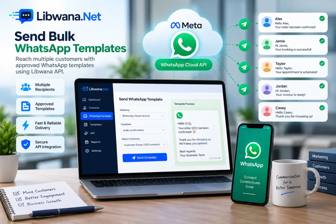 Meta WhatsApp Cloud API – Send Bulk Templates